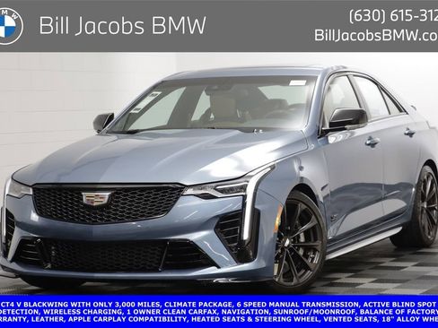 Used 2024 Cadillac CT4 V Blackwing w/ Climate Package RWD image 1