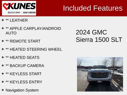 Used 2024 GMC Sierra 1500 SLT AWD/4WD image 2