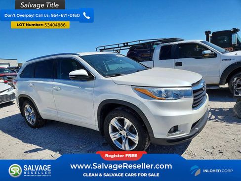 Used 2015 Toyota Highlander Limited AWD/4WD image 5