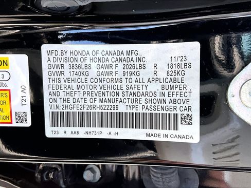 Used 2024 Honda Civic LX image 33