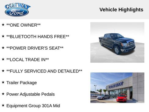 Used 2014 Ford F150 XLT w/ XLT Chrome Package image 4