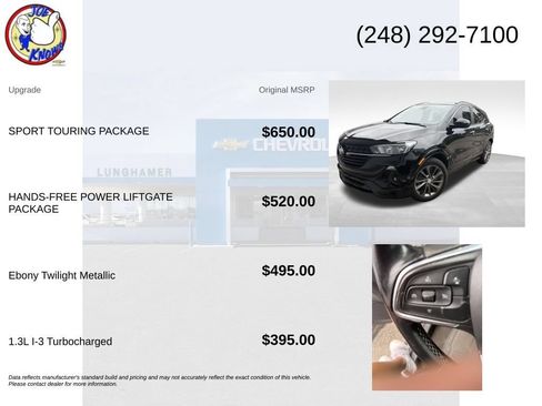 Used 2020 Buick Encore GX Select w/ Sport Touring Package FWD image 5