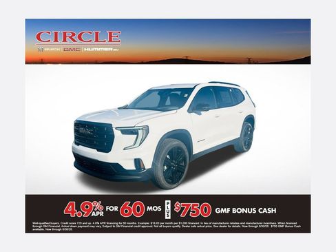 New 2026 GMC Acadia Elevation w/ Black Edition FWD image 1