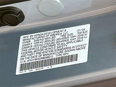 Used 2024 Honda Passport EX-L image 32