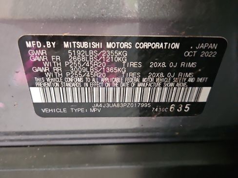 Used 2023 Mitsubishi Outlander SE Black Edition FWD image 10