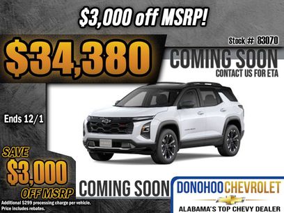 New 2026 Chevrolet Equinox RS