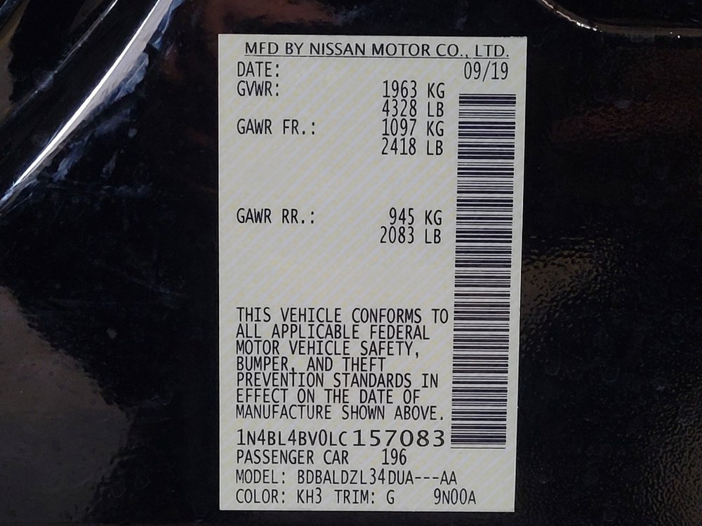 Used 2020 Nissan Altima 2.5 S FWD image 33