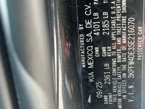 Certified 2025 Kia K4 GT-Line w/ GT-Line Premium Package FWD image 2