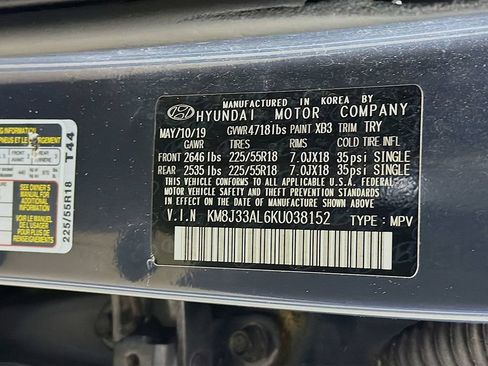 Used 2019 Hyundai Tucson SEL w/ Cargo Package FWD image 39