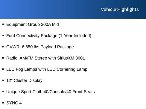 New 2026 Ford F150 STX w/ Equipment Group 200A AWD/4WD image 4
