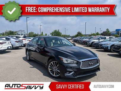 Used 2023 INFINITI Q50 Luxe w/ Cargo Package