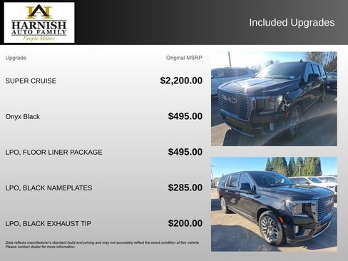 Used 2023 GMC Yukon XL Denali Ultimate w/ LPO, Floor Liner Package image 4