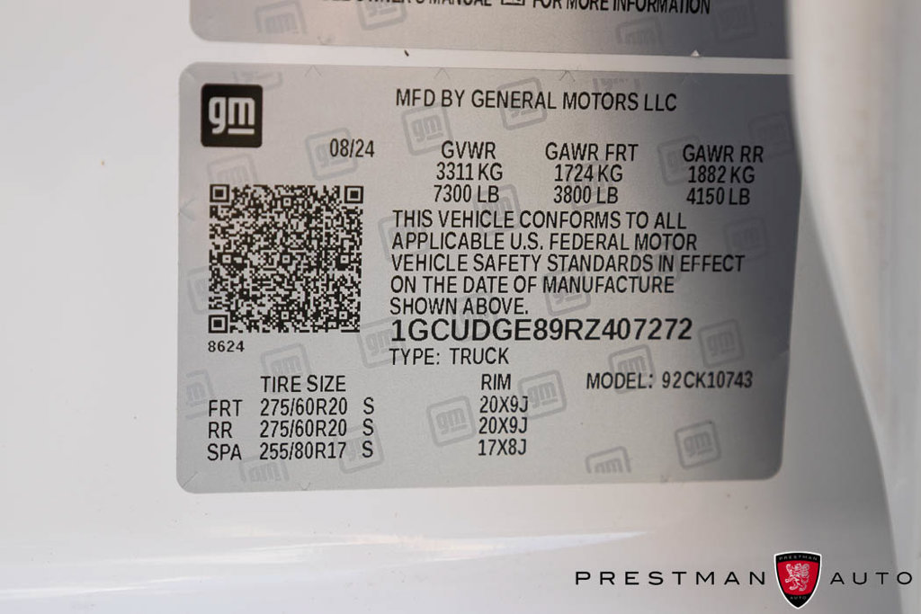 Used 2024 Chevrolet Silverado 1500 LTZ w/ LTZ Convenience Package II AWD/4WD image 45