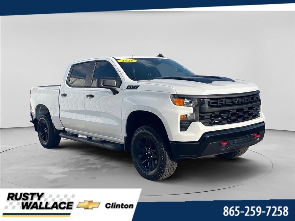 Used 2026 Chevrolet Silverado 1500 Custom Trail Boss w/ LPO, Dark Essentials Package AWD/4WD image 1