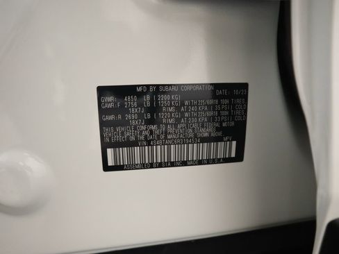 Used 2024 Subaru Outback Limited image 35