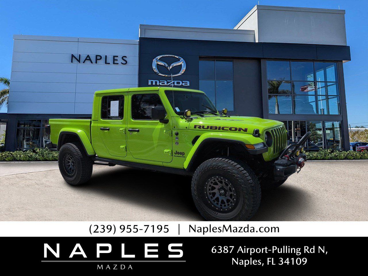 Used 2021 Jeep Gladiator Rubicon AWD/4WD image 1