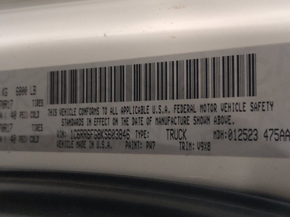 Used 2019 RAM 1500 Tradesman w/ Popular Equipment Group RWD image 33