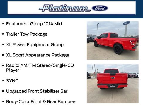 Used 2017 Ford F150 XL w/ Equipment Group 101A Mid image 22