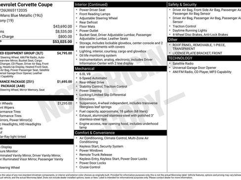 Used 2006 Chevrolet Corvette Coupe w/ Preferred Equipment Group RWD image 8