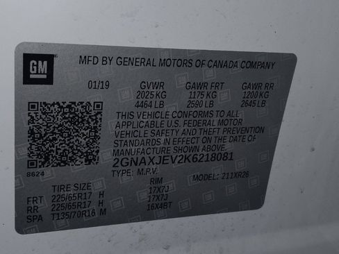Used 2019 Chevrolet Equinox LT FWD image 33