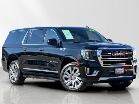 Used 2021 GMC Yukon XL SLT w/ Rear Media and Nav Package image 1