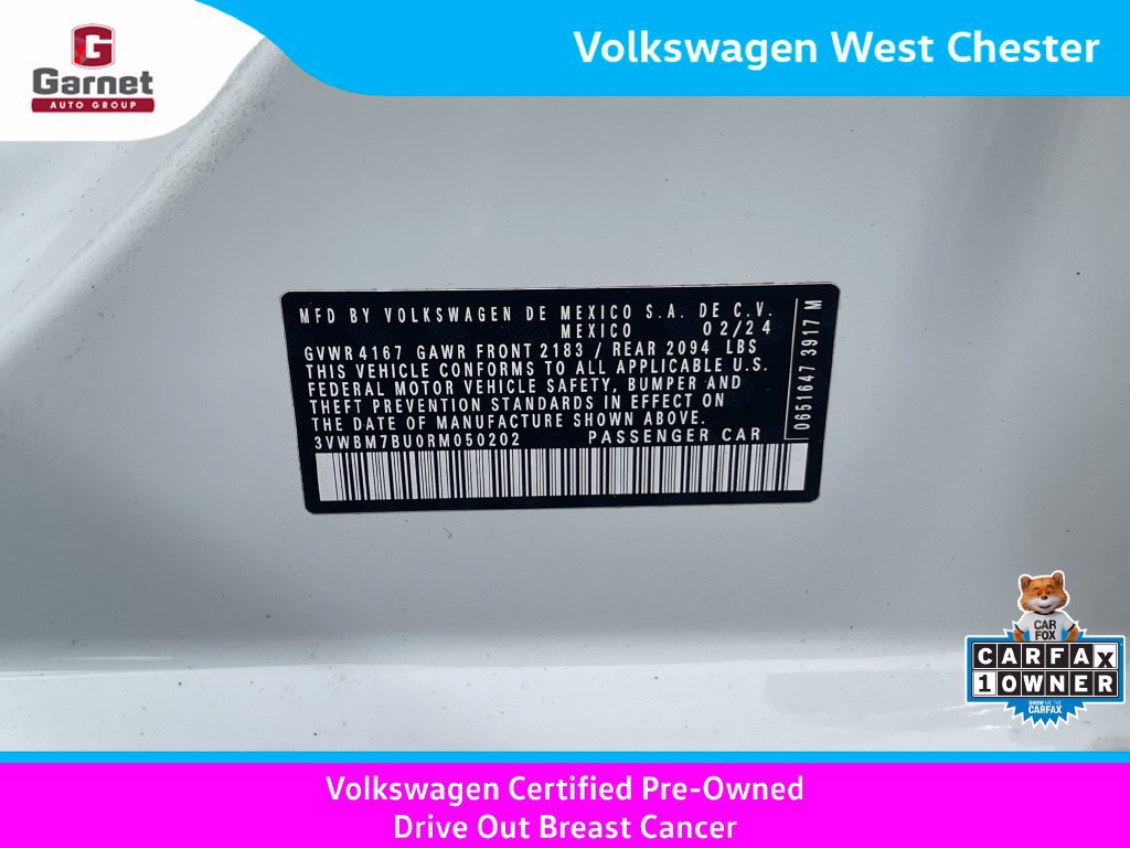 Certified 2024 Volkswagen Jetta Sport FWD image 16