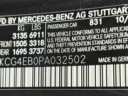 Certified 2023 Mercedes-Benz EQS 580 4MATIC Sedan image 18