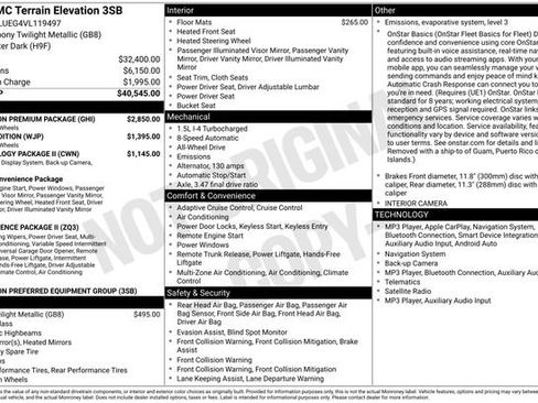 New 2027 GMC Terrain Elevation w/ Elevation Premium Package AWD/4WD image 3