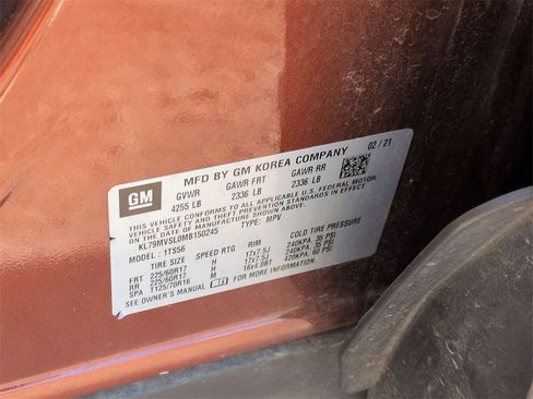 Certified 2021 Chevrolet TrailBlazer ACTIV image 32