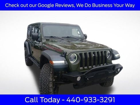 Used 2023 Jeep Wrangler Unlimited Rubicon w/ LED Lighting Group image 23