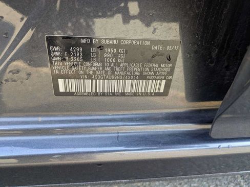Used 2017 Subaru Impreza 2.0i Limited AWD/4WD image 10