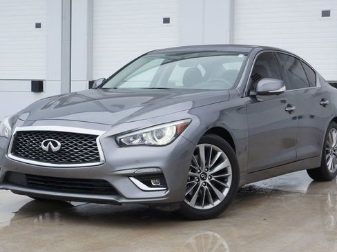 Used 2022 INFINITI Q50 Luxe w/ Cargo Package image 6