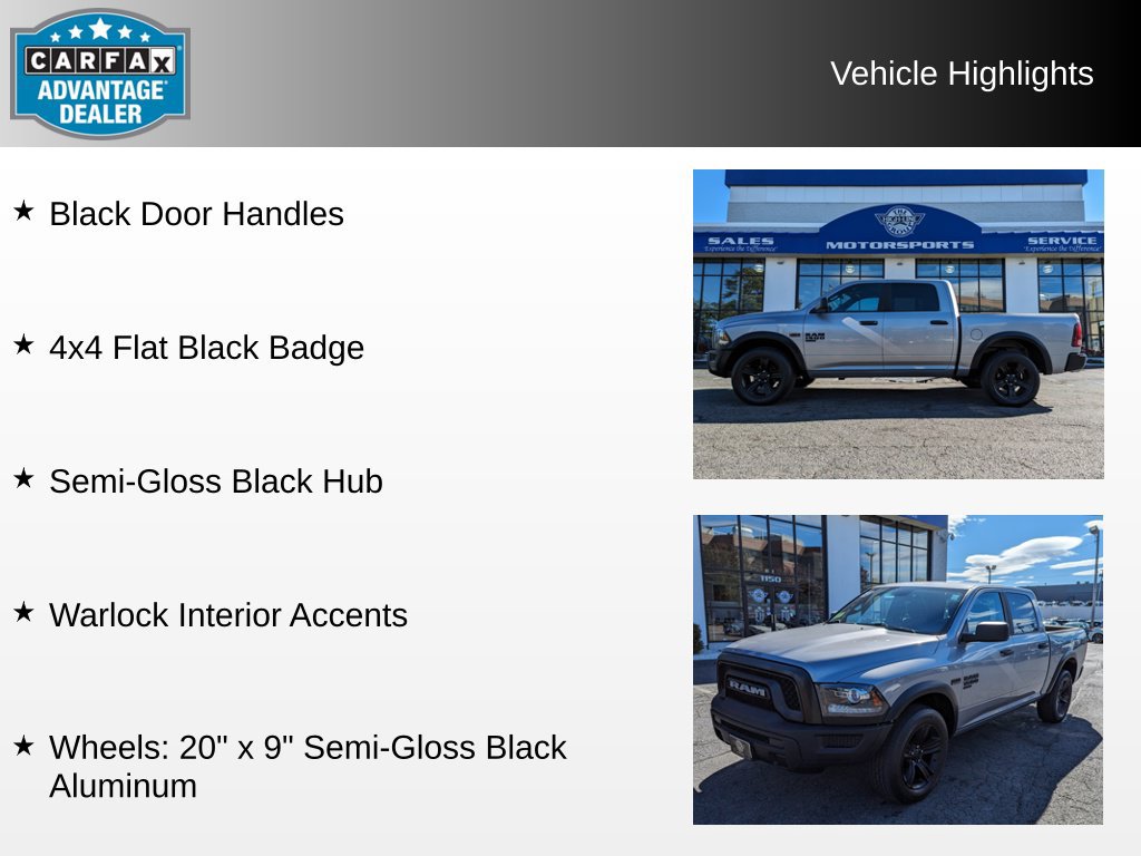 Used 2021 RAM 1500 Warlock AWD/4WD image 12
