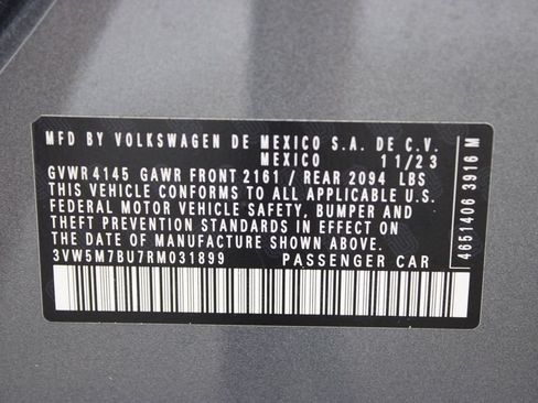 Certified 2024 Volkswagen Jetta S FWD image 27