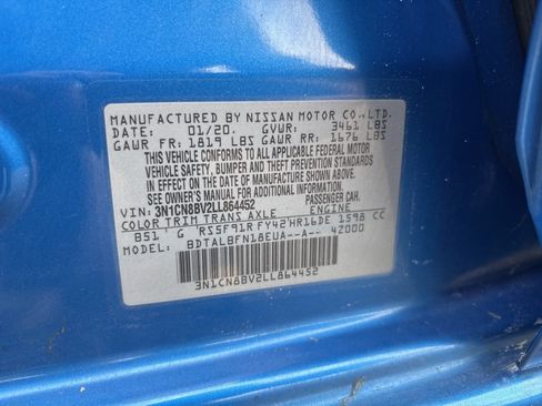 Used 2020 Nissan Versa S image 33