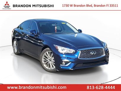 Used 2023 INFINITI Q50 Luxe w/ Cargo Package
