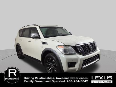 Used 2017 Nissan Armada Platinum w/ Captain Seat Package AWD/4WD image 5