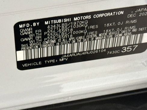 Used 2024 Mitsubishi Outlander Sport ES AWD/4WD image 27