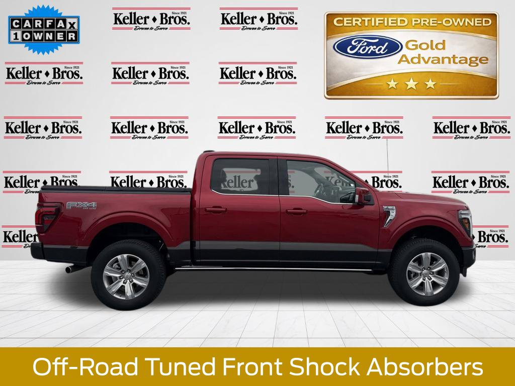 Certified 2024 Ford F150 King Ranch w/ FX4 Off-Road Package AWD/4WD image 9