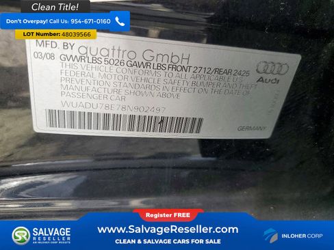 Used 2008 Audi RS 4 Sedan AWD/4WD image 16