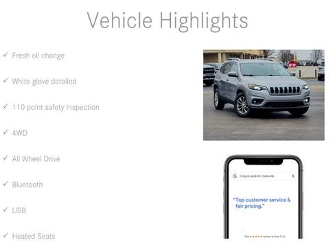 Used 2019 Jeep Cherokee Latitude w/ Popular Appearance Group image 6