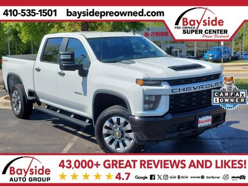 Used 2022 Chevrolet Silverado 2500 Custom w/ Custom Value Package AWD/4WD image 1