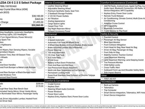 New 2025 MAZDA CX-5 AWD 2.5 S w/ Select Package image 22