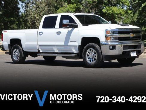 Used 2019 Chevrolet Silverado 3500 LTZ w/ Duramax Plus Package AWD/4WD image 1