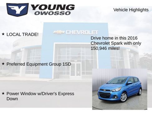 Used 2016 Chevrolet Spark LT FWD image 7