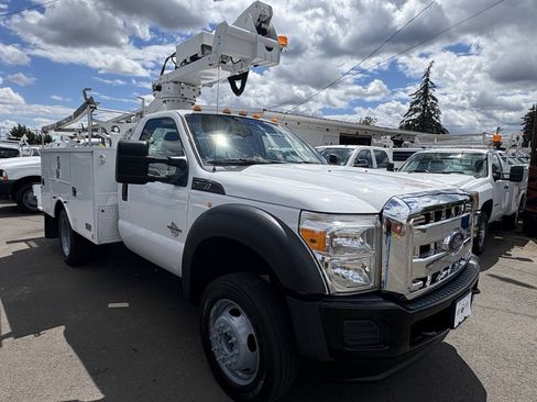 Used 2016 Ford F550 2WD Regular Cab Super Duty w/ Snow Plow Prep Package image 5
