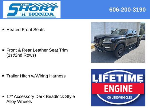 Used 2023 Nissan Frontier PRO-4X w/ Pro-4X Premium Package AWD/4WD image 24