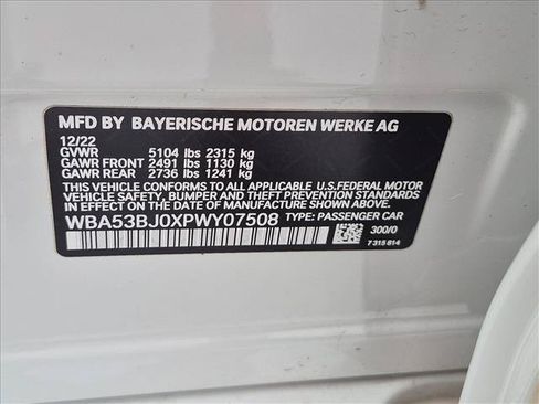 Used 2023 BMW 540i w/ M Sport Package RWD image 15