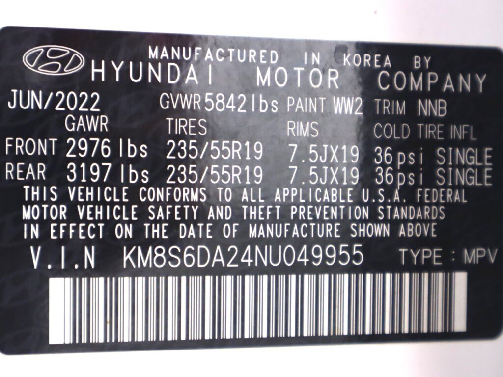Used 2022 Hyundai Santa Fe SEL Convenience w/ Cargo Package AWD/4WD image 44