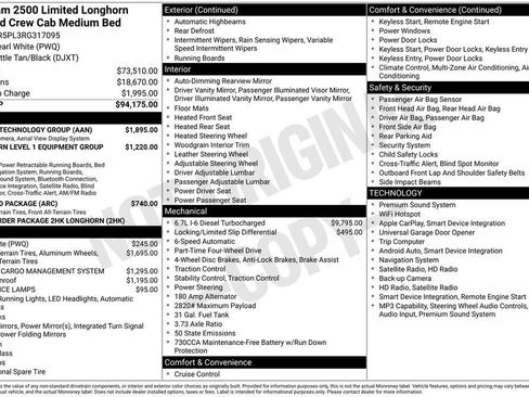 Used 2024 RAM 2500 Limited w/ Towing Technology Group image 6